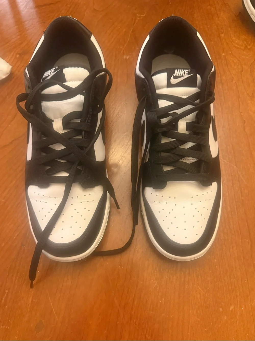 Nike Men’s Panda Black/White Low-Top Sneakers